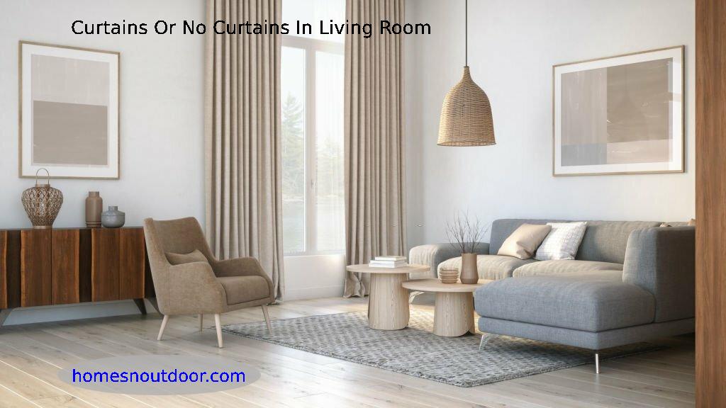 Curtains Or No Curtains In Living Room