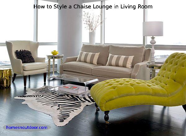 how to style a chaise lounge in living room 2